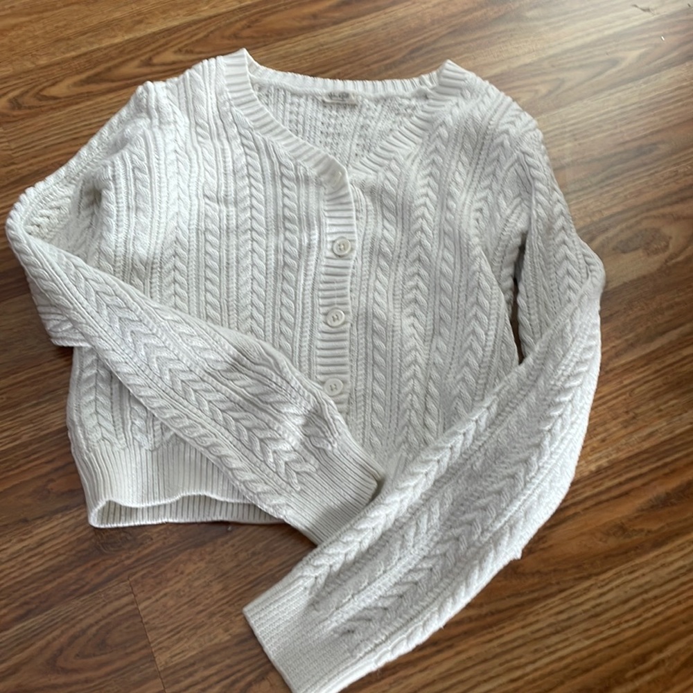 Vintage Button Sweater